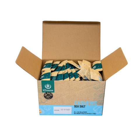 Go Nuts โ Seasalt Cashews, High Protein Snack, 56g