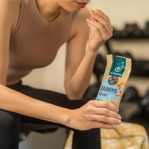 Go Nuts โ Seasalt Cashews, High Protein Snack, 56g