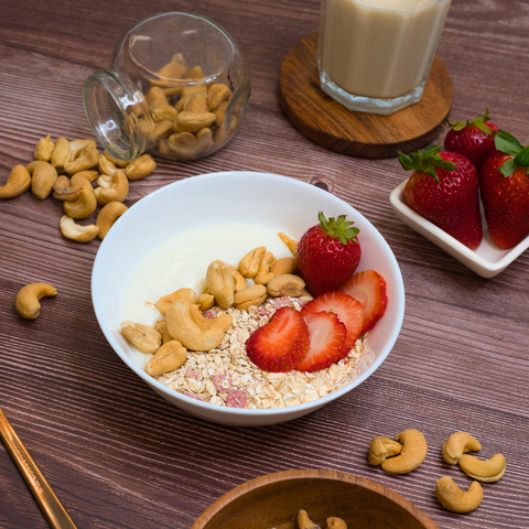 Go Nuts โ Seasalt Cashews, High Protein Snack, 56g