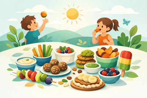 12 Plant Based Snacks for Kids That Work