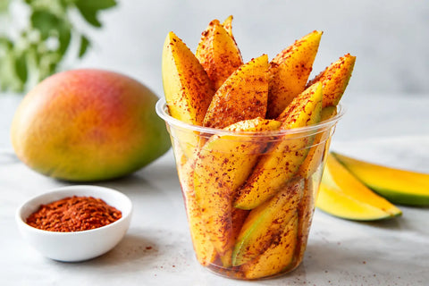 Spicy Mango Slices for Sweet Heat on the Go