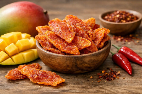 Dried Chili Mango Slices for Sweet Heat Snacking
