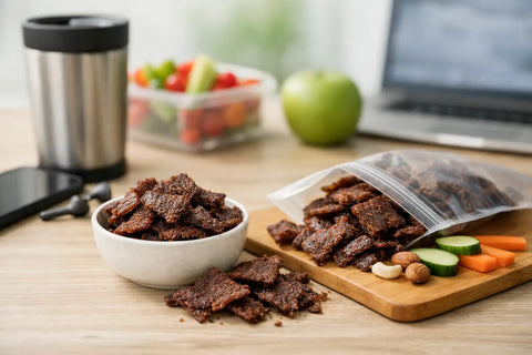 Vegan Jerky for Busy Days and Better Snacking