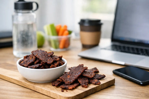 Vegan Beef Jerky That Fits Your Busy Day