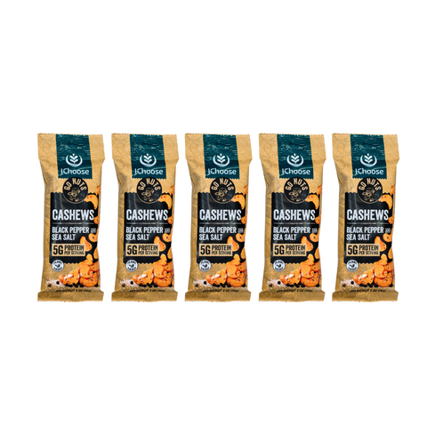 Go Nuts, Black Pepper and Sea Salt, 56g, Box 20 Packs