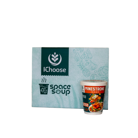 Space Soup – Instant Minestrone Soup, Plant-Based, 6g Protein, 1 Pack (30g)