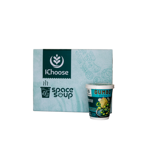 Space Soup – Instant Gumbo Soup, Plant-Based, 5g Protein, 0.92oz / 26g