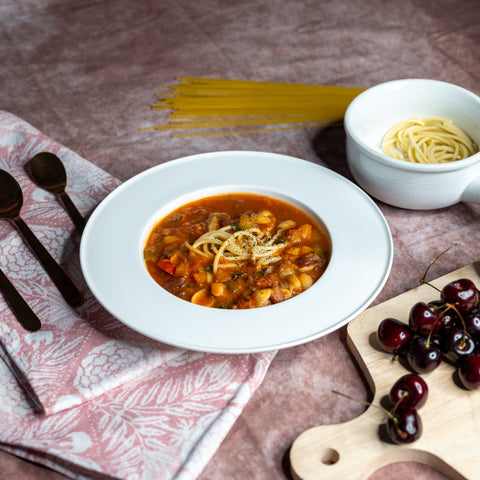 Space Soup – Instant Minestrone Soup, Plant-Based, 6g Protein, Box of 4 Packs (4x30g)