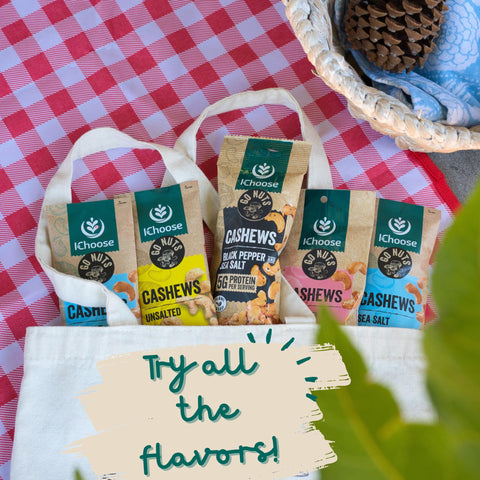 Go Nuts cashews paired with dried fruit lifestyle