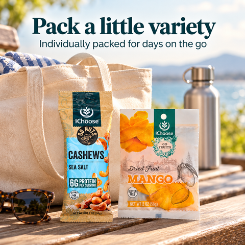 IChoose Sea Salt Cashew & Dried Mango Snack Packs Bundle 10 Ct — PT05