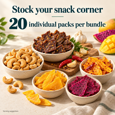 IChoose Snack Sampler Bundle Sriracha Mushroom Jerky, 20 Ct — PT06