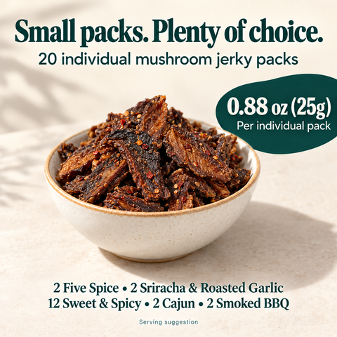 IChoose Mushroom Jerky Bundle Party Mix & Sweet Spicy, 20 Ct — PT03