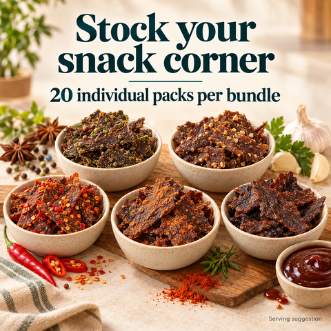 IChoose Mushroom Jerky Bundle Party Mix & Sweet Spicy, 20 Ct — PT06