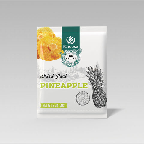 IChoose Go Fruits – Dried Pineapple, 56g