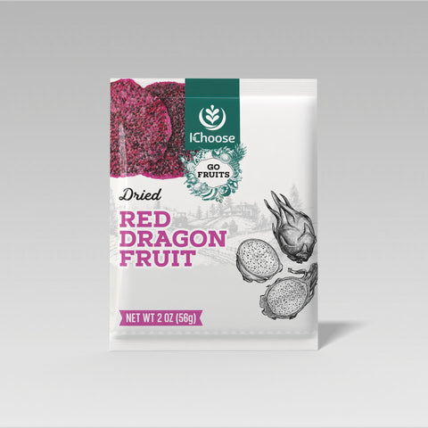 IChoose Go Fruits – Dried Red Dragon Fruit, 56g